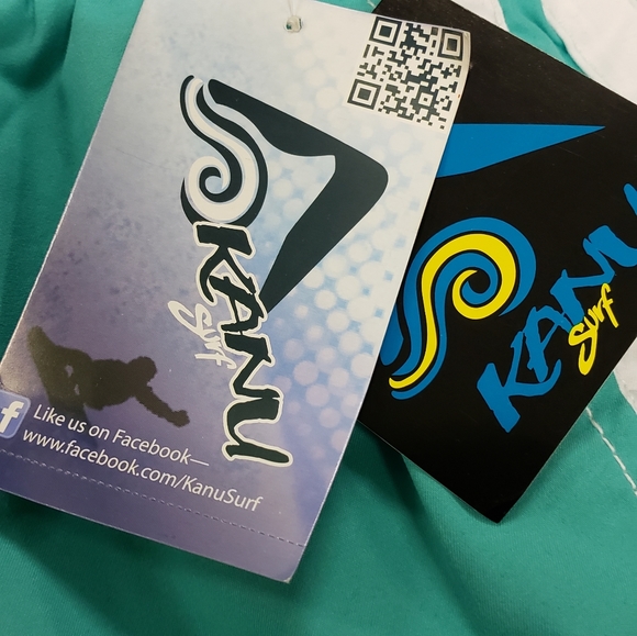 NWT Kanu Surf Men's Barracuda Swim Trunks size Medium - Picture 7 of 8